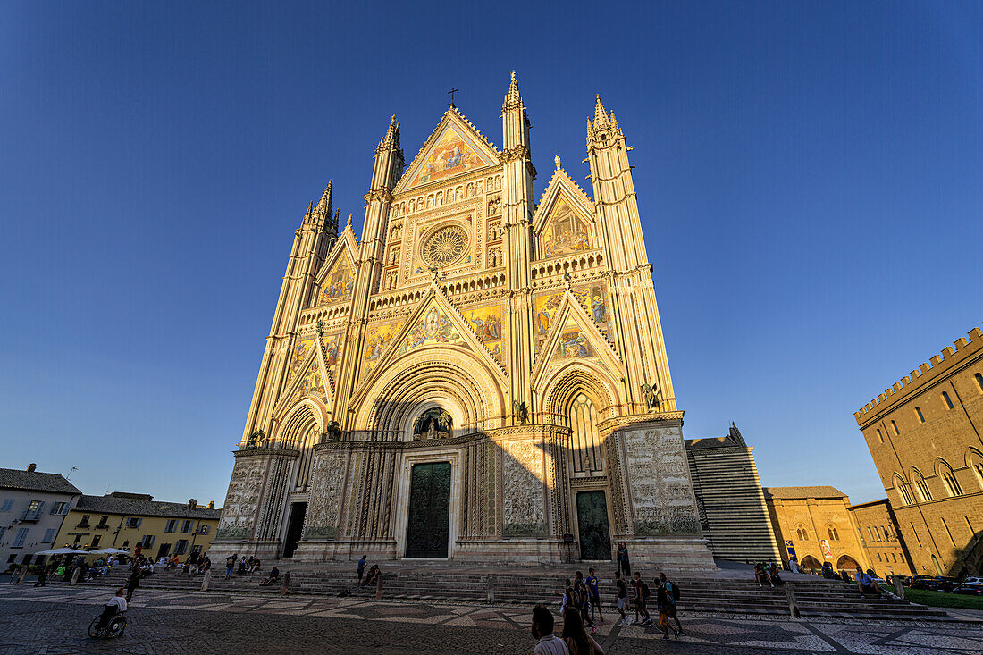 Der Dom von Orvieto, Umbrien, Italien