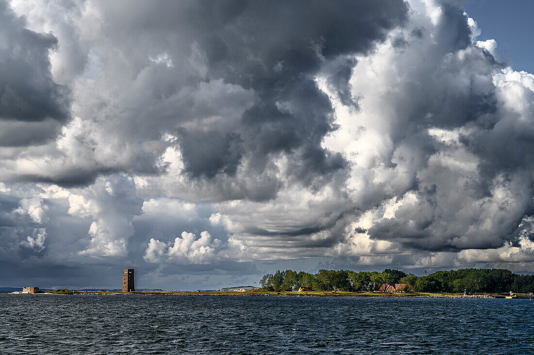  View of the island of Ruden. Boat trip with the Seeadler to Ruden Island and Greifswalder Oie 