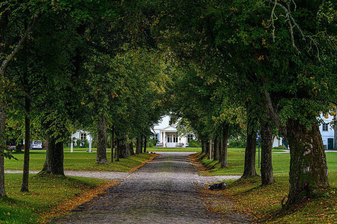  Stolpe manor house, on the Peene, Anklam, Usedom, Baltic Sea coast, Mecklenburg-Western Pomerania 