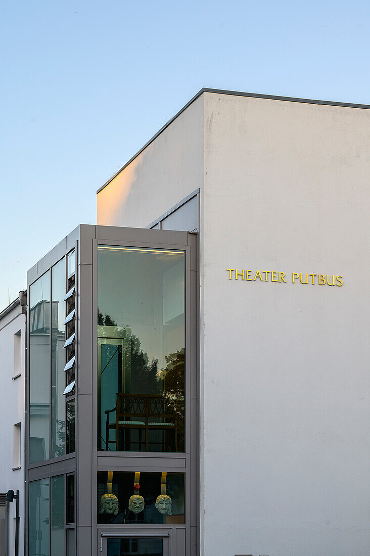 Theater von Putbus, Rügen, Ostseeküste, Mecklenburg-Vorpommern, Deutschland