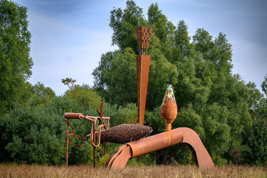  Sculpture park in Katzow near Wolgast, Baltic Sea coast, Mecklenburg Western Pomerania Baltic Sea coast, Mecklenburg Western Pomerania 