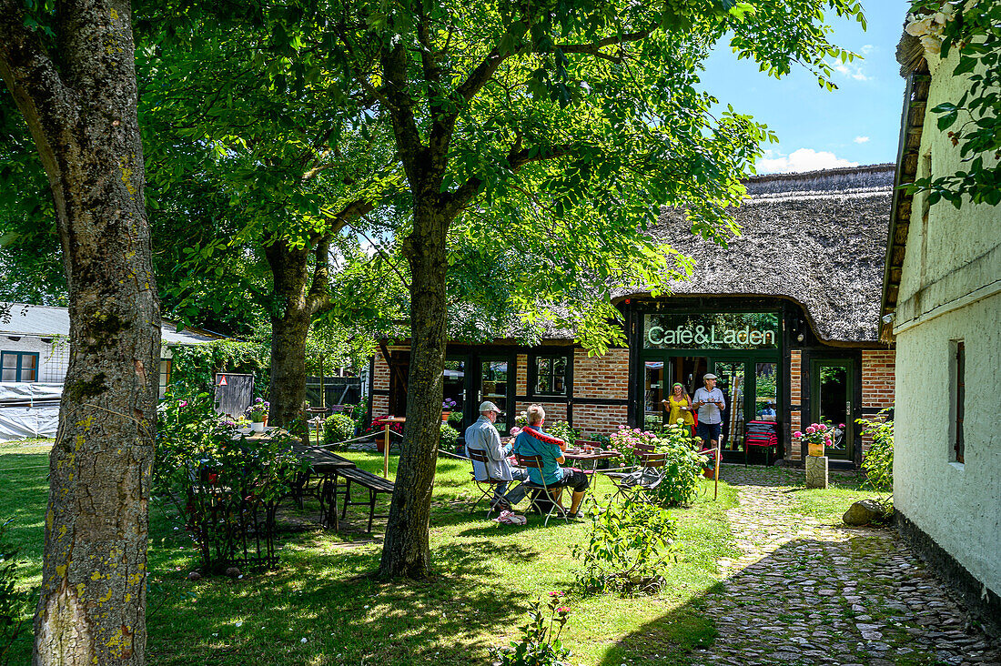  Museum Cafe in Gingst, Rügen, Baltic Sea Coast, Mecklenburg Western Pomerania, Germany 