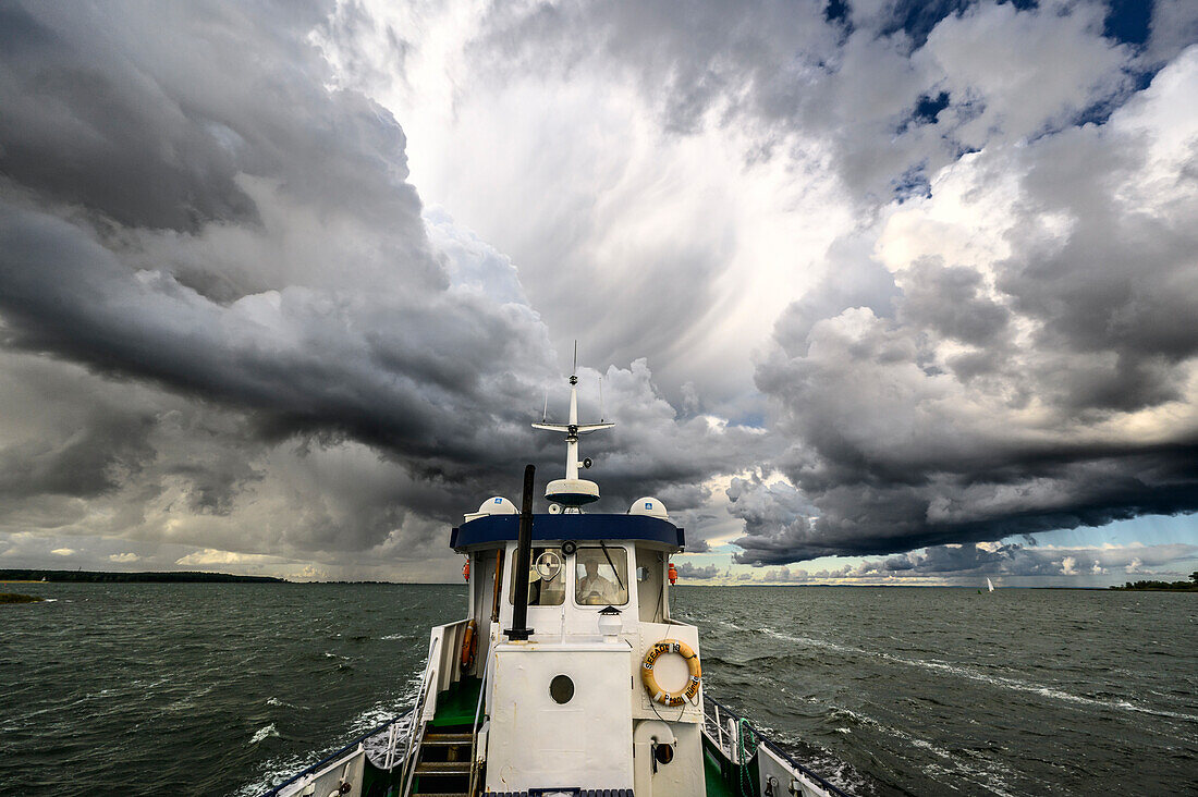 Bootsausflug mit der Seeadler zur Insel Ruden und Greifswalder Oie, Ostseeküste, Mecklenburg-Vorpommern, Deutschland