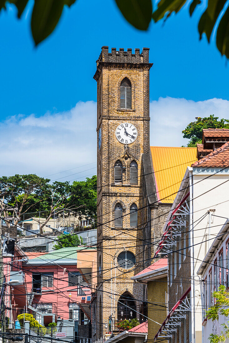  Immaculate Conception Church, Old Town, St. George`s, Grenada, Lesser Antilles 