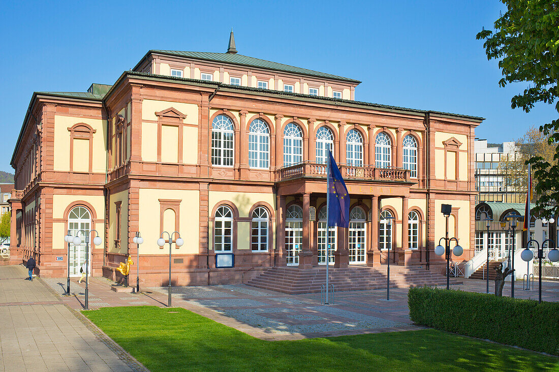  The hall building in Neustadt an der Weinstrasse, Rhineland-Palatinate, Germany 