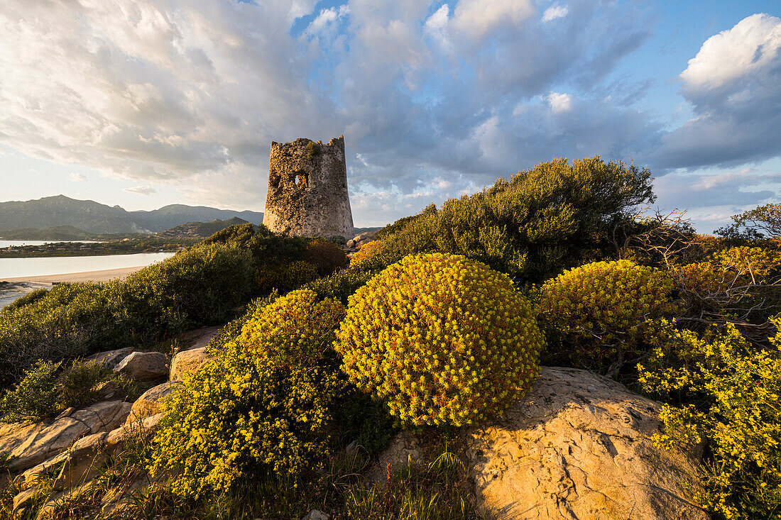  Torre di Porto Giunco, Sardinia, Italy 
