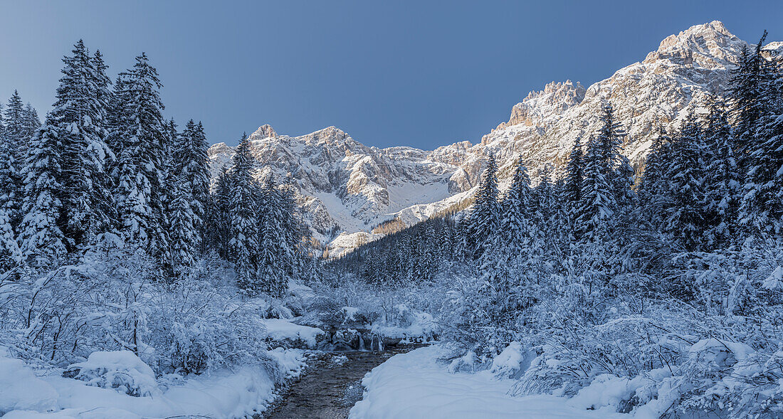  Fischleinbach, Dreischusterspitze, Sexten, South Tyrol, Alto Adige, Italy 