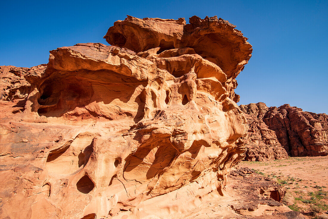  Desert landscape in Wadi Rum, Jordan 