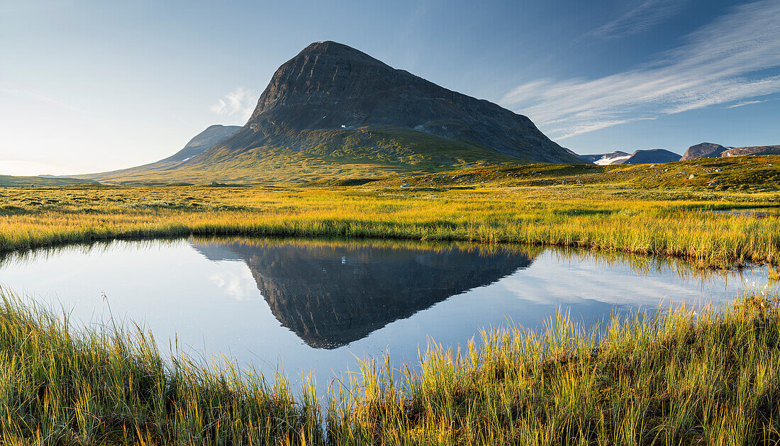  Mount Nijak, Sarek National Park, Lapland, Sweden, Europe 