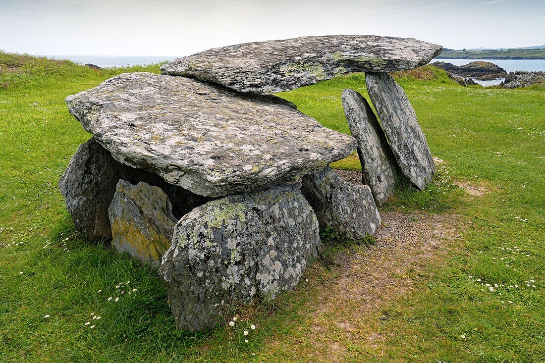 Irland, County Cork, Mizen Halbinsel, Altar Wedge Tomb (Keilgrab), 2500 b.c.