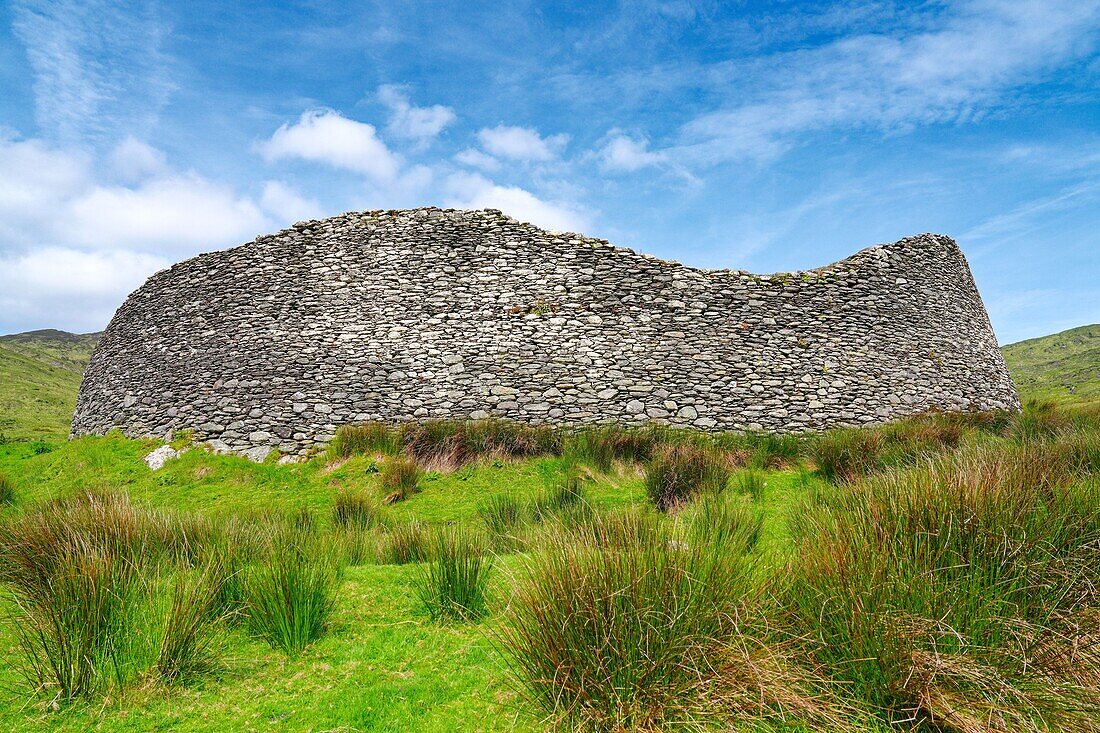 Irland, County Kerry, Ring of Kerry, Halbinsel Iveragh, Staigue Fort