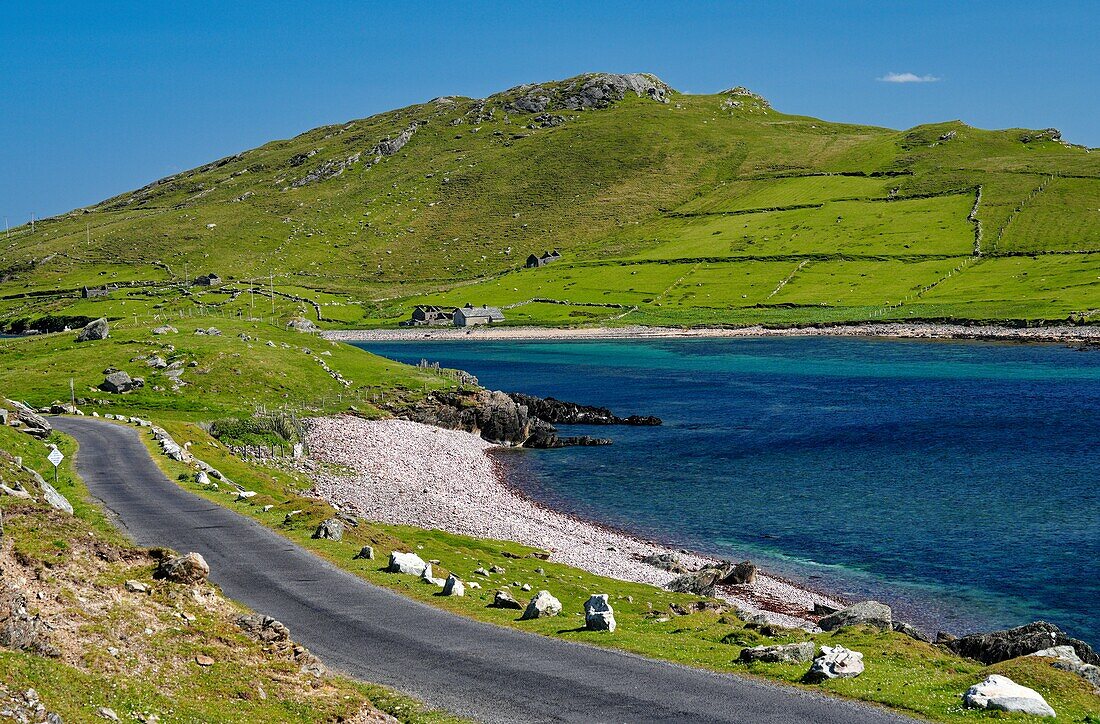 Irland, County Mayo, Achill Island, Südwestküste bei Cloughmore