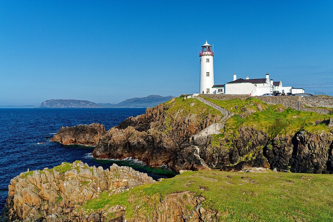 Ireland, County Donegal, Fanad Head Lighthouse