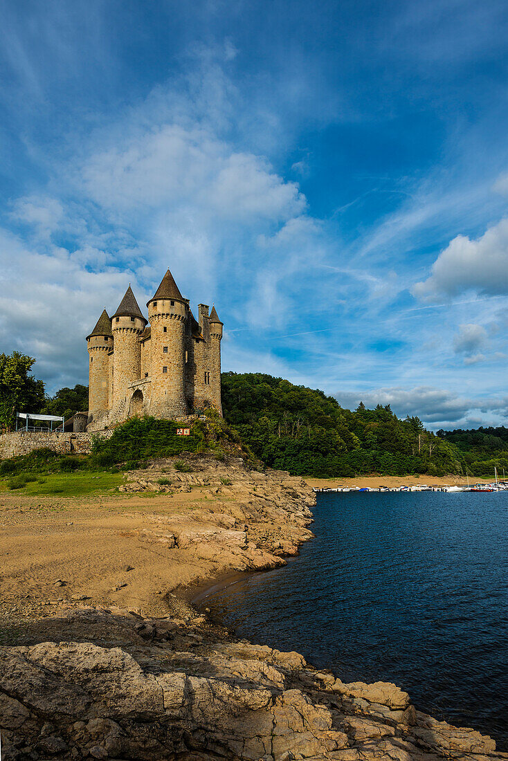 Lanobre, Chateau de Val, 13th century, Dordogne, Cantal department, Auvergne Rhône-Alpes, France