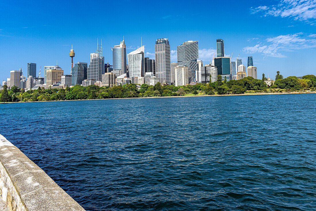 Skyscrapers dominate the Sydney Downtown.