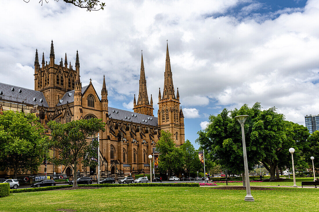 St. Mary's of the Cross Church in der Innenstadt von Sydney, Australien