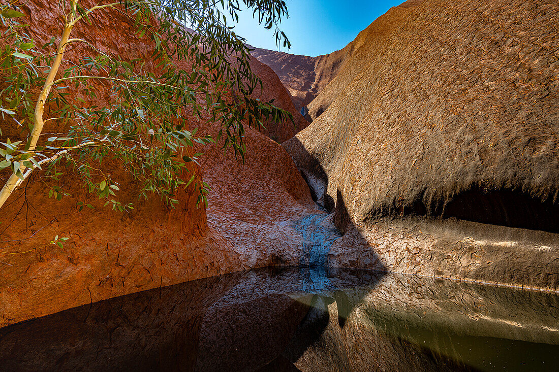 Uluru is sacred to the Pitjantjatjara, the Aboriginal people of the area, known as the Aṉangu. The area around the formation is home to an abundance of springs, waterholes, rock caves and ancient paintings.