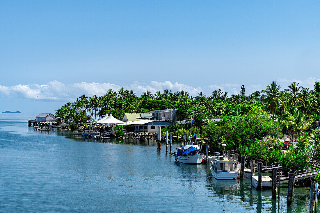 Abfahrt von Port Douglas, auf dem Weg zum Great Barrier Reef, Queensland, Australien