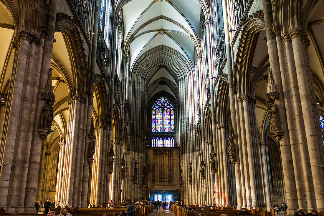 Cologne Cathedral, UNESCO World Heritage Site, Cologne, North Rhine-Westphalia, Germany