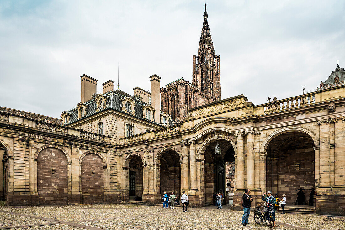 Town hall, Palais Rohan, Strasbourg, Bas-Rhin department, Alsace, France