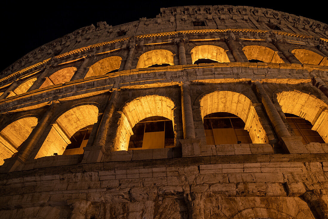  Colosseum at night, Rome, Italy 