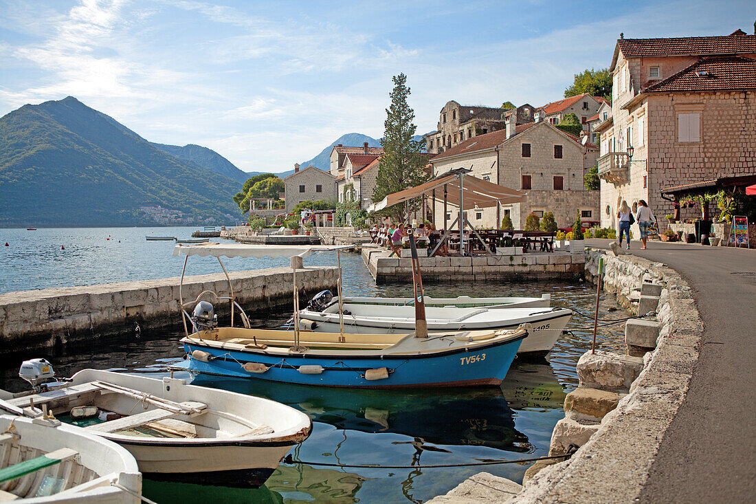 Bucht von Kotor, Perast, Montenegro