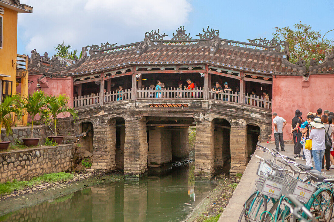 Chùa Cầu (Japanische Brücke), Hội An,  Vietnam