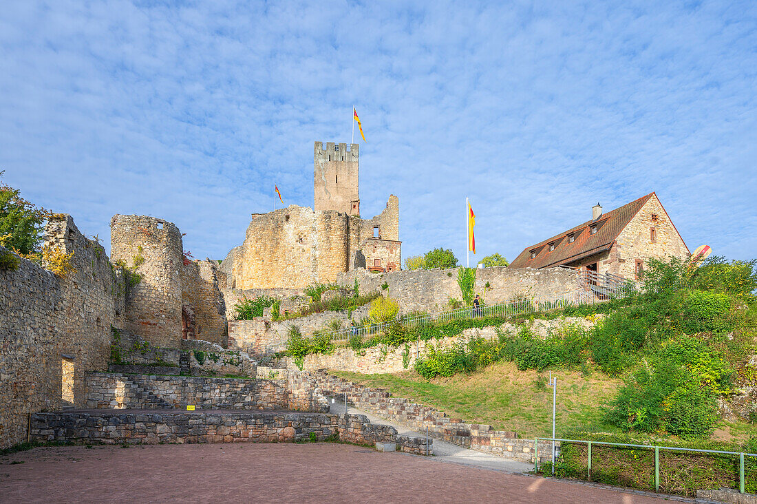 Burg Rötteln in Haagen, Lörrach, Markgräflerland, Baden-Württemberg, Deutschland
