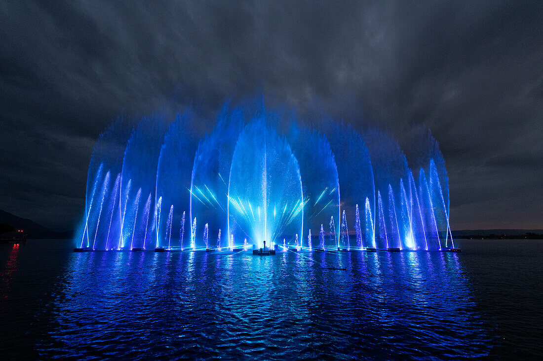  Light and water show, Zug, Switzerland 