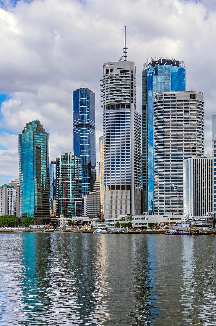 Skyline von Brisbane, Hauptstadt des Bundesstaates Queensland, Australien