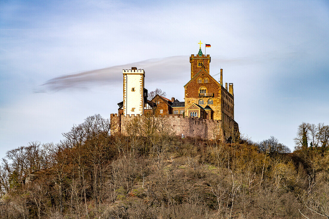 Die Wartburg, UNESCO Welterbe in Eisenach, Thüringen, Deutschland 