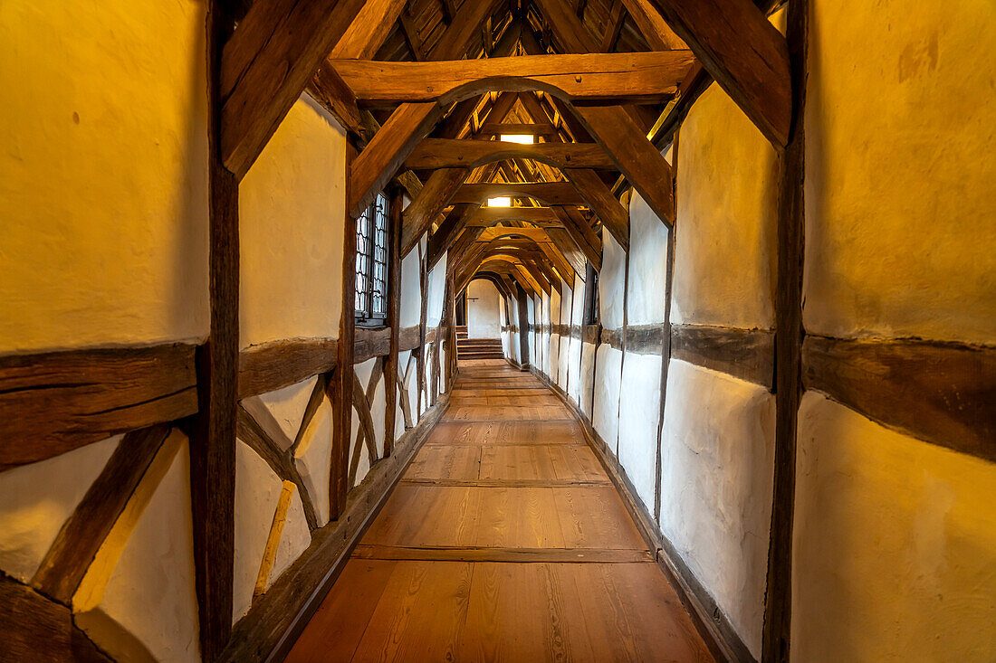  Margarethengang in the Wartburg, UNESCO World Heritage Site in Eisenach, Thuringia, Germany  