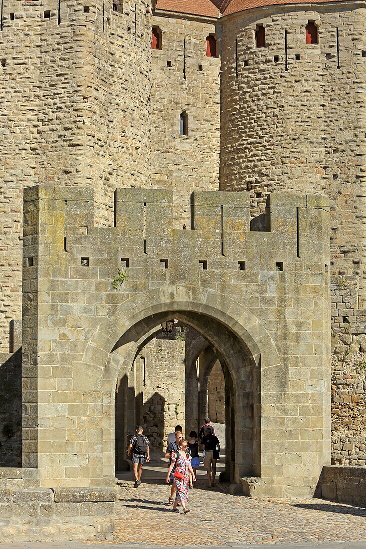  Porte Narbonnaise, Cité de Carcassonne, Aude department, Occitanie, France 