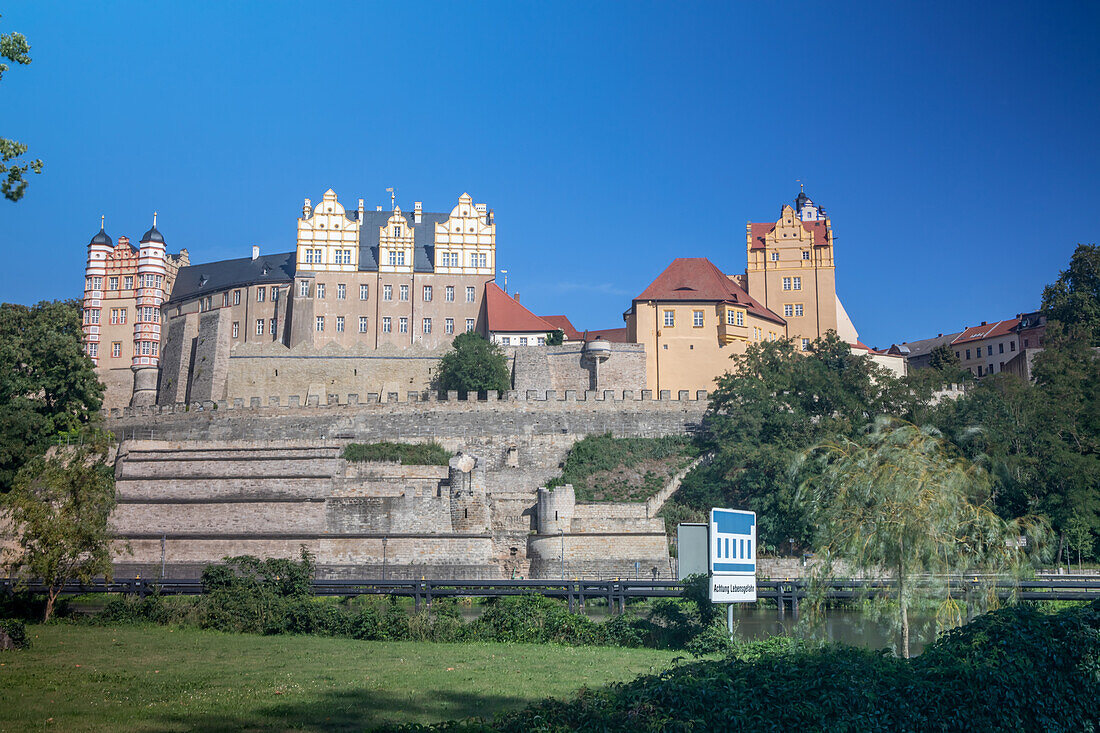 Schloss Bernburg, Bernburg, Sachsen-Anhalt, Deutschland