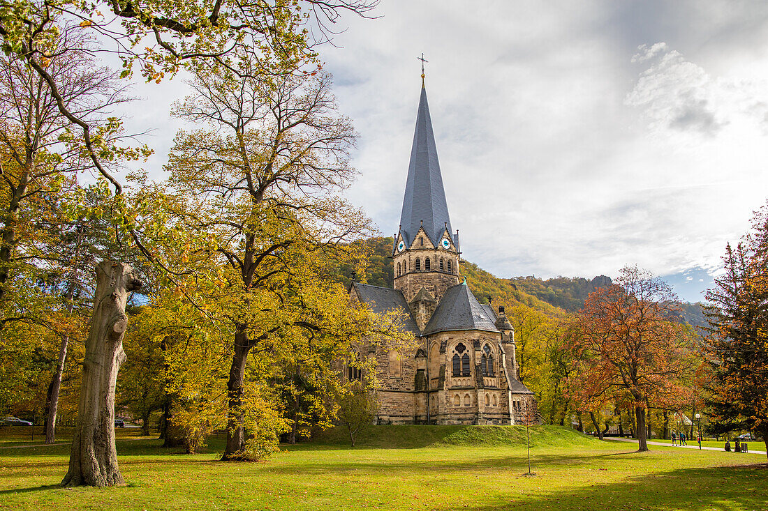  St. Petri Church in Thale, Harz, Saxony-Anhalt, Germany 