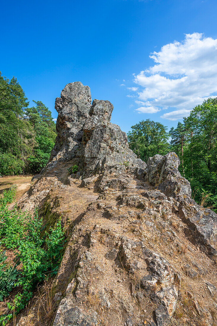  Eschbach Cliffs (Saienstein), Usingen-Eschbach, Taunus, Hesse, Germany 