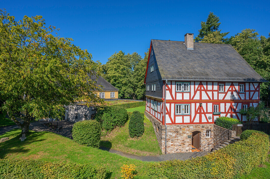 Landschaftsmuseum Westerwald bei Hachenburg, Westerwald, Rheinland-Pfalz, Deutschland