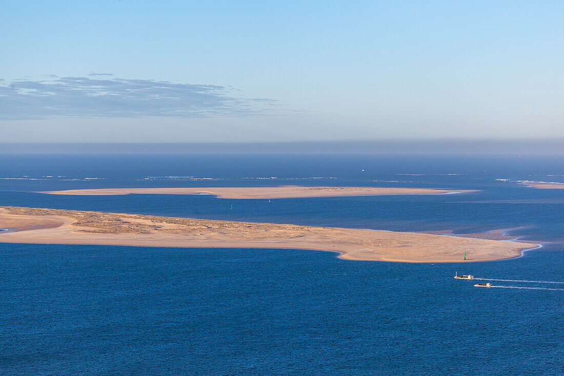 Blick auf die französiche Atlantikküste, West-Frankreich, Frankreich