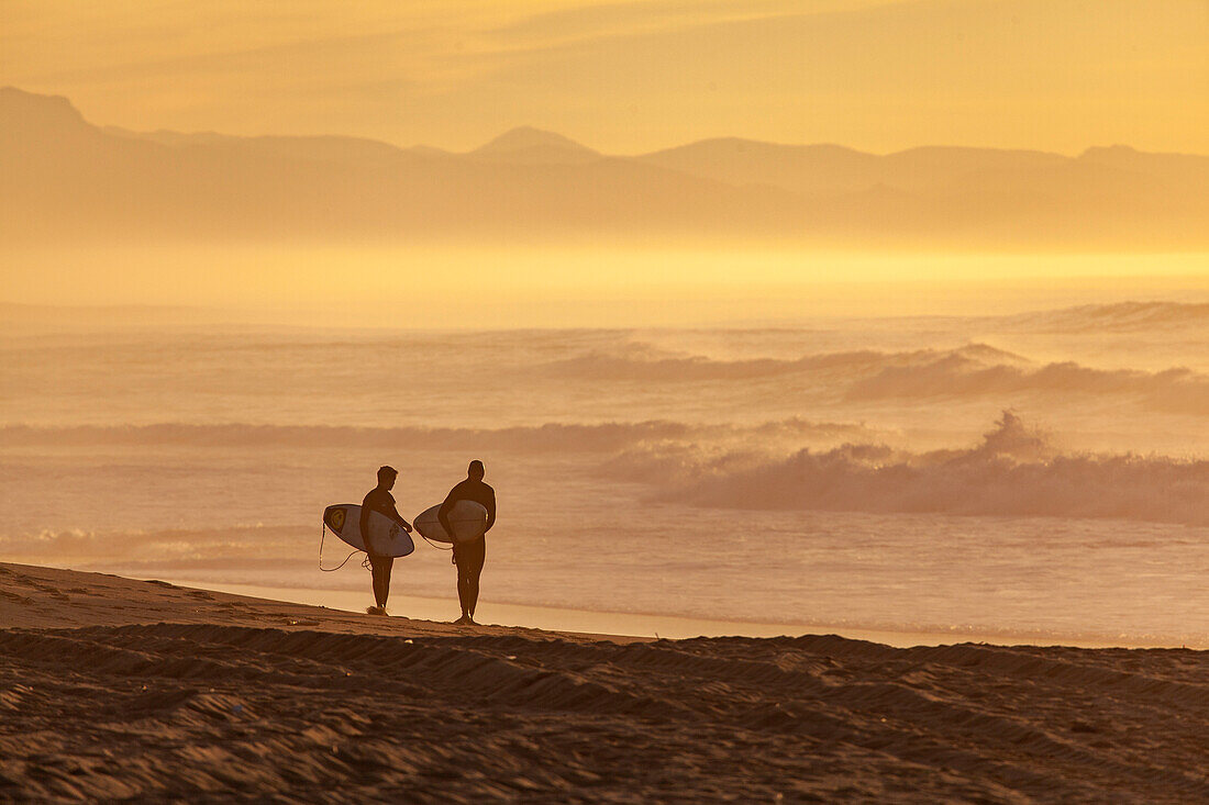  Surfers on the Atlantic 