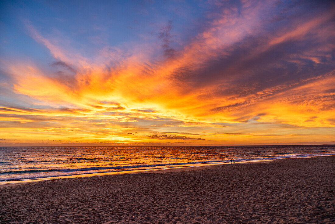  Sunset, Atlantic coast 