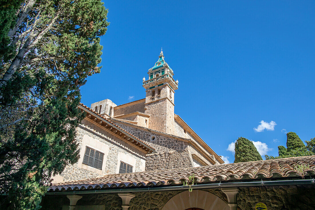  Charterhouse of Valldemossa, Valldemossa, Serra de Tramuntana, Mallorca, Balearic Islands, Mediterranean, Spain 
