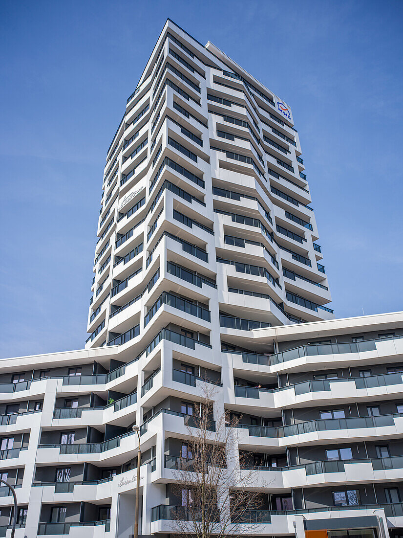  Luisenturm, new building in Magdeburg, Magdeburg, Saxony-Anhalt, Central Germany, Germany, Europe 