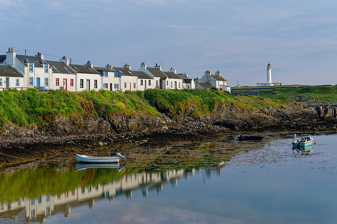 Großbritannien, Schottland, Hebriden Insel Isle of Islay, Dorf Portnahaven an der Westküste bei Ebbe