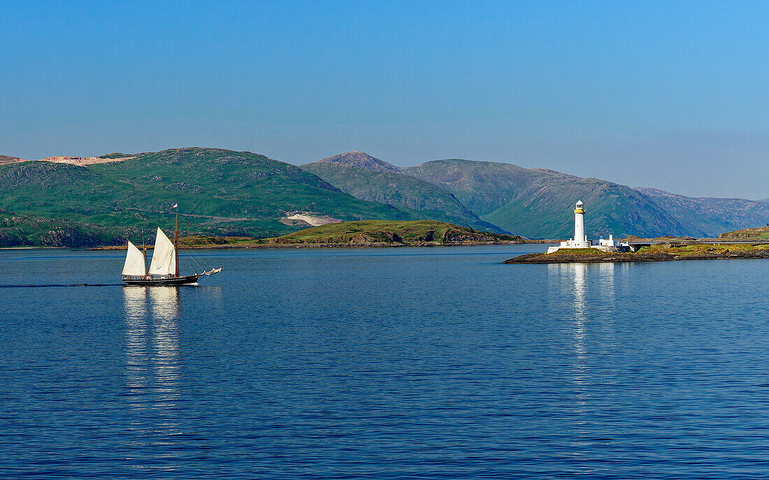  Great Britain, Scotland, Lismore Lighthouse near Oban 