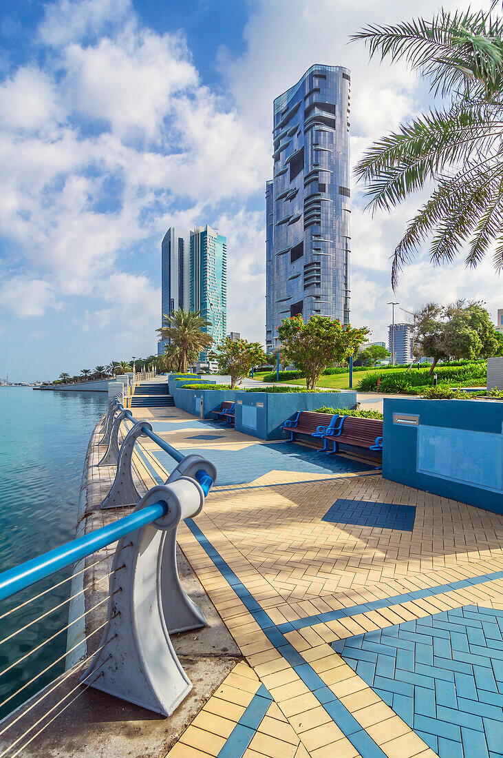  Promenade in Abu Dhabi, capital of the United Arab  