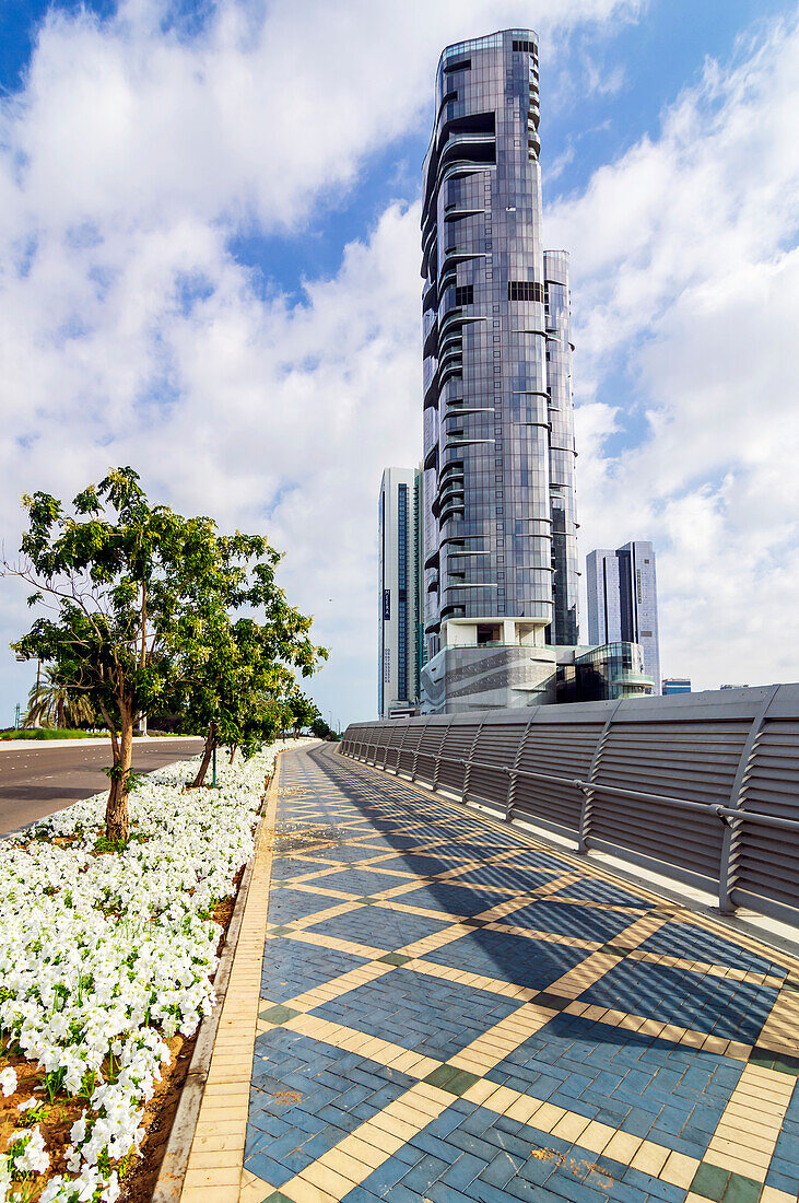  Promenade in Abu Dhabi, capital of the United Arab  