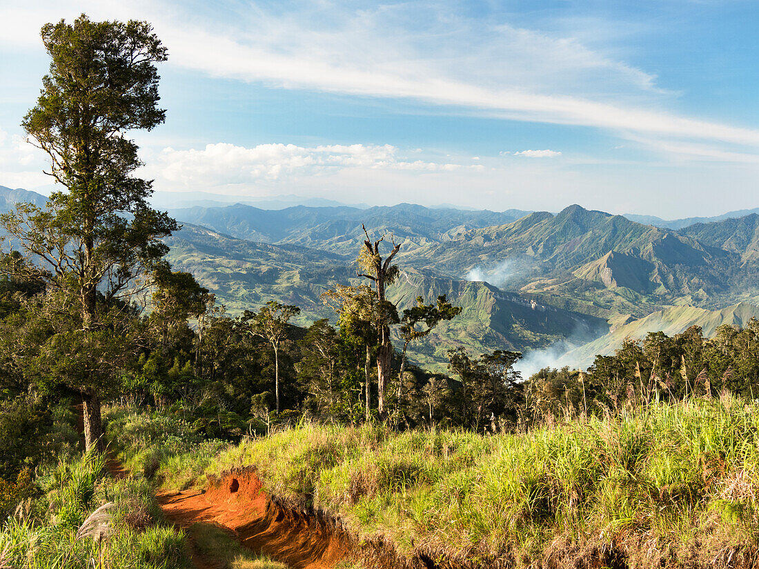 Berglandschaft Eastern Highlands, Papua Neuguinea