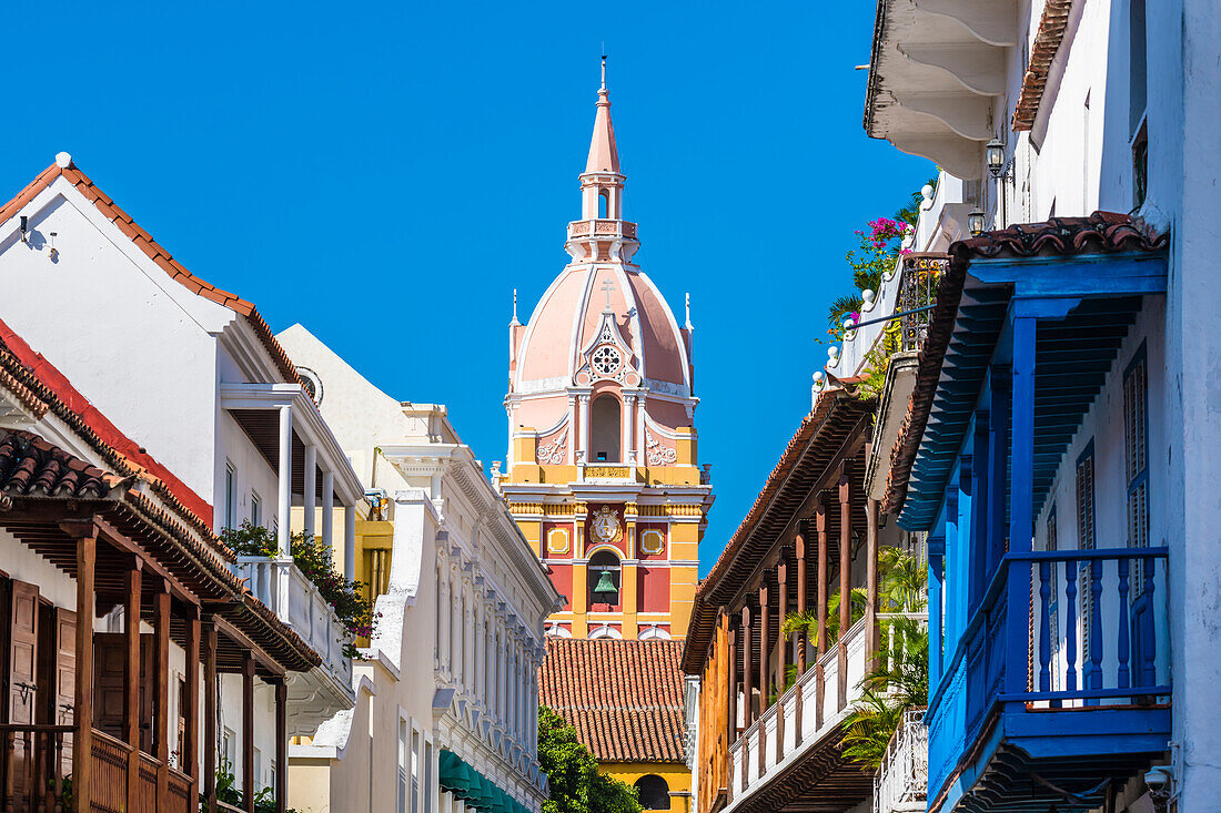 Kirche Santa Catalina de Alejandría, Cartagena, Kolumbien, Amerika