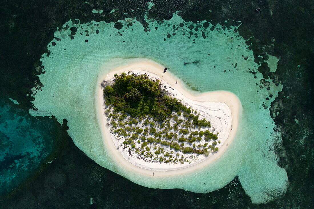  Aerial view of Bijoutier Island, Bijoutier Island, Alphonse Group, Outer Seychelles, Seychelles, Indian Ocean 