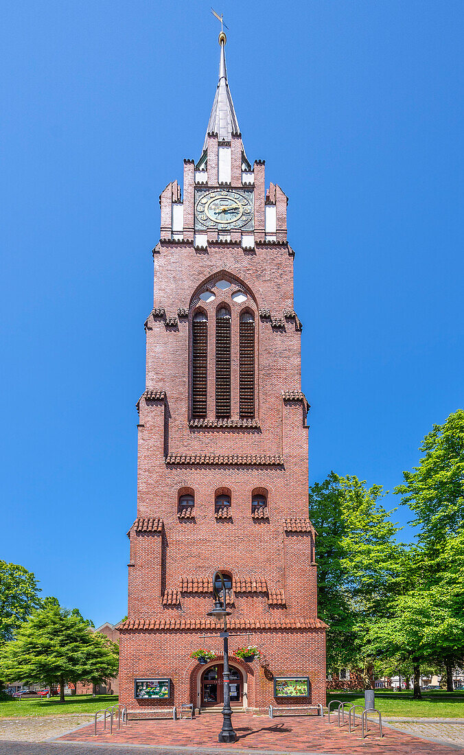  Evangelical town church of Jever, East Frisia, Lower Saxony, Germany 